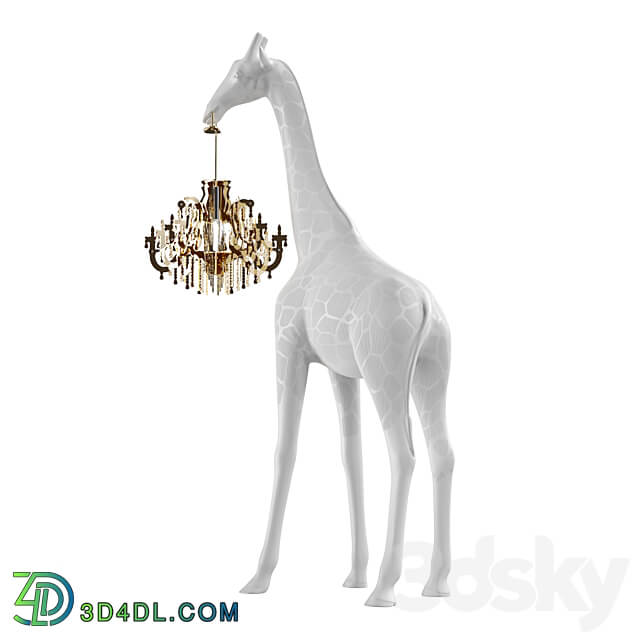 Giraffe in love xs by QEEBOO 3D Models 3DSKY