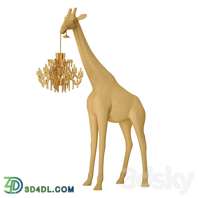 Giraffe in love xs by QEEBOO 3D Models 3DSKY