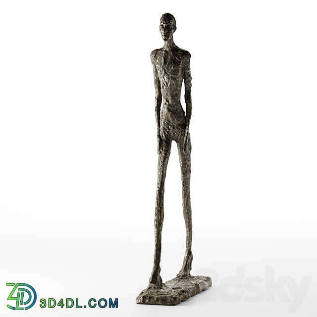 Alberto Giacometti WALKING MAN I 3D Models 3DSKY