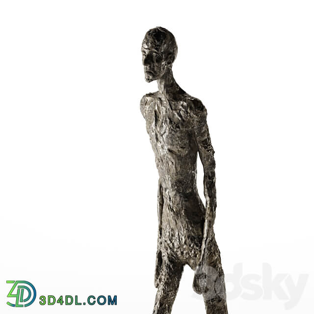 Alberto Giacometti WALKING MAN I 3D Models 3DSKY