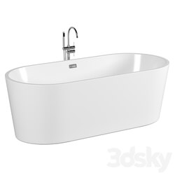 Acrylic bathtub Art Max AM 525 1700 745 3D Models 3DSKY 