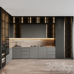 kitchen modern 43 Kitchen 3D Models 3DSKY 