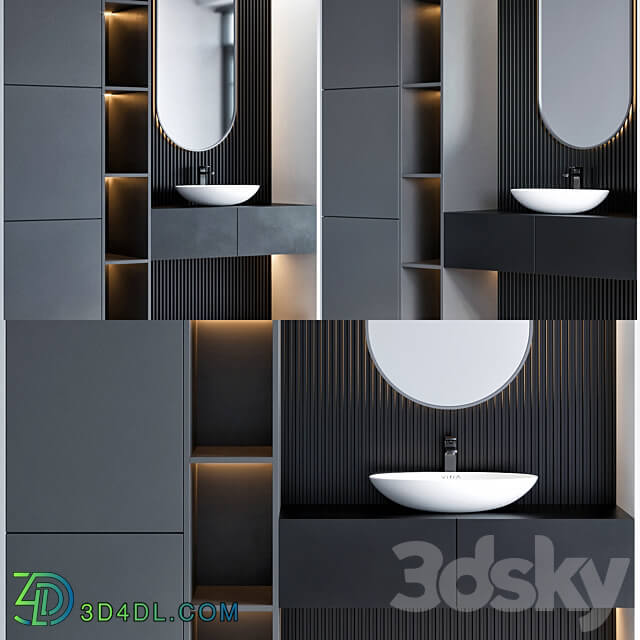 bathroom furniture 60 3D Models 3DSKY