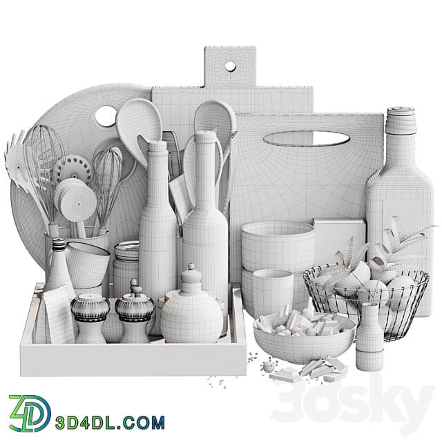kitchen accessories 14 3D Models 3DSKY