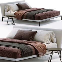 B B Italia Atoll Bed Bed 3D Models 3DSKY 