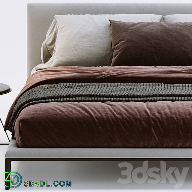 B B Italia Atoll Bed Bed 3D Models 3DSKY