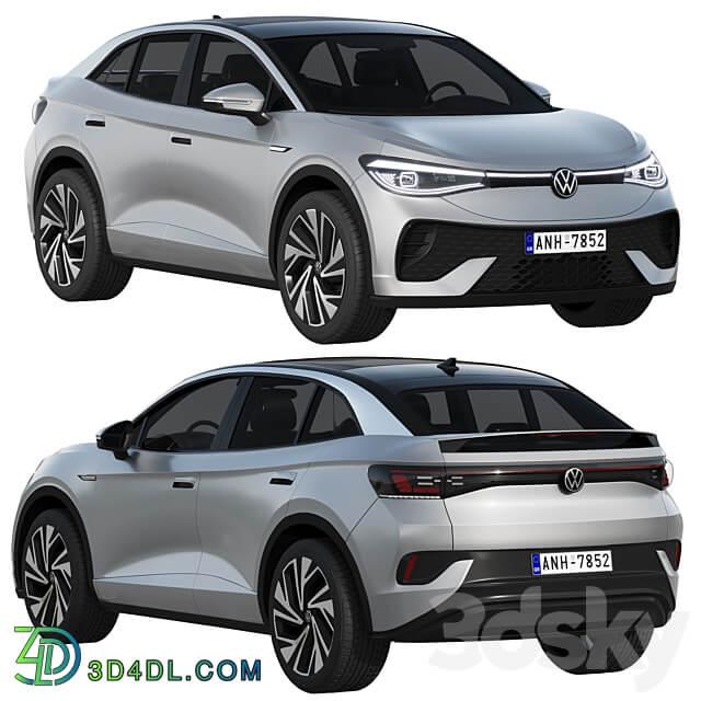 Volkswagen ID5 2022 3D Models 3DSKY