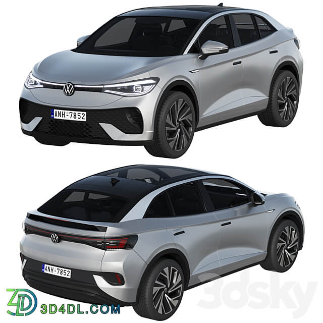 Volkswagen ID5 2022 3D Models 3DSKY