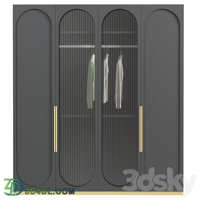 Furniture Composition Wardrobe Display cabinets 3D Models 3DSKY