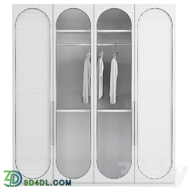 Furniture Composition Wardrobe Display cabinets 3D Models 3DSKY