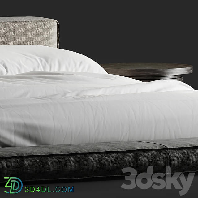 baxter budapest bed vol2 Bed 3D Models 3DSKY