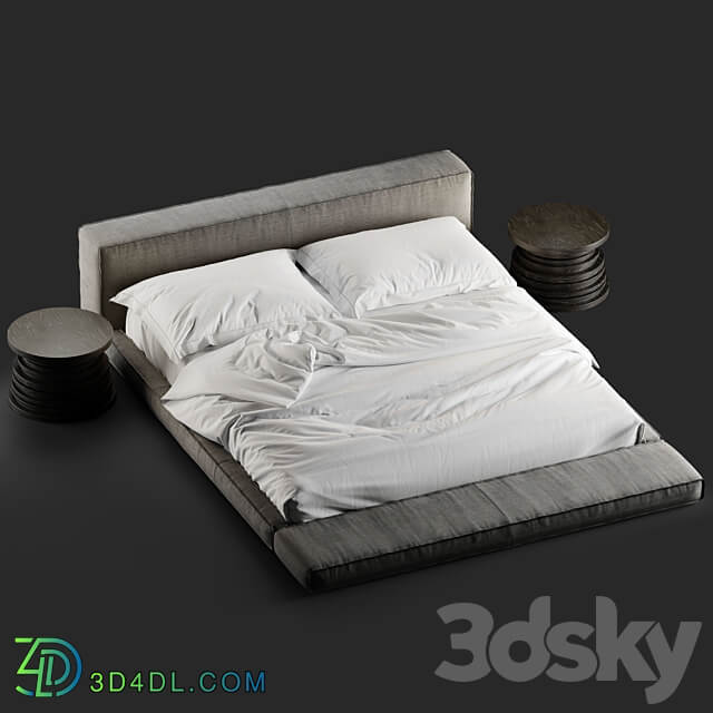 baxter budapest bed vol2 Bed 3D Models 3DSKY