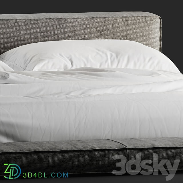 baxter budapest bed vol2 Bed 3D Models 3DSKY