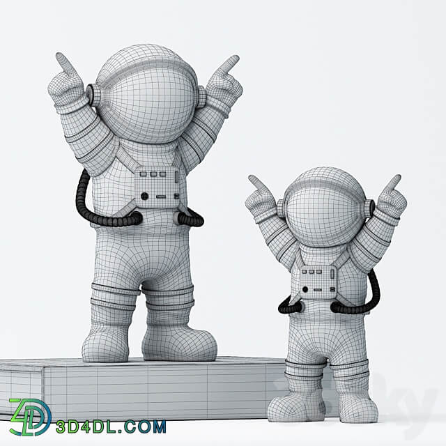 Astronaut 3D Models 3DSKY
