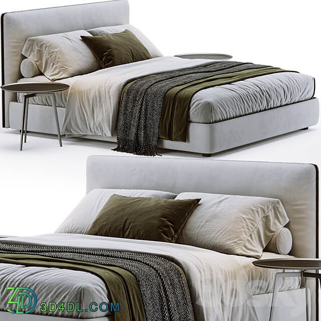 Molteni C Ribbon Bed Bed 3D Models 3DSKY