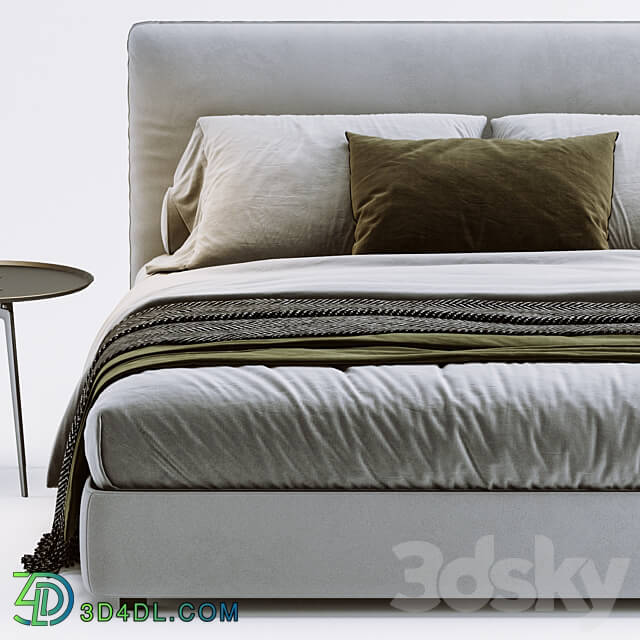 Molteni C Ribbon Bed Bed 3D Models 3DSKY