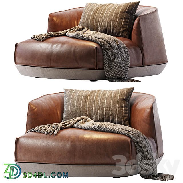 Brioni outdoor armchair 3D Models 3DSKY