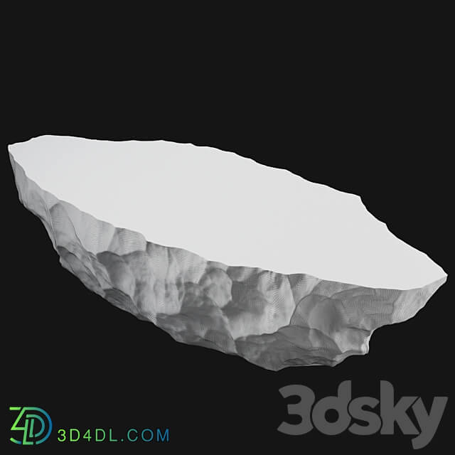 Stone table vray 3D Models 3DSKY