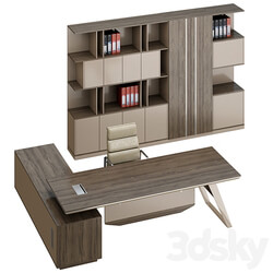 Office furniture set 3D Models 3DSKY 