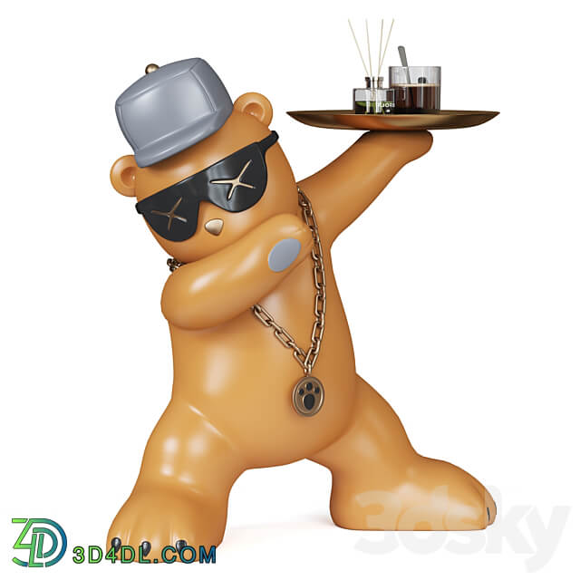 Bear tray 3D Models 3DSKY