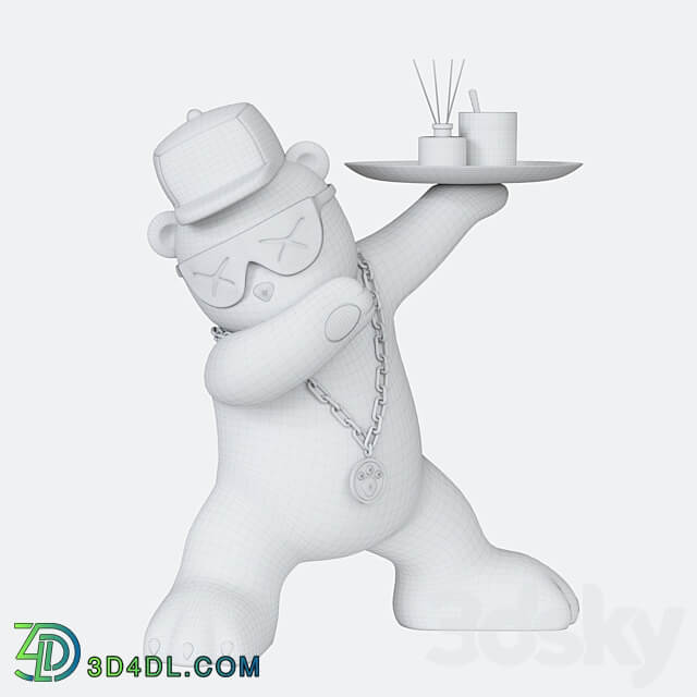 Bear tray 3D Models 3DSKY