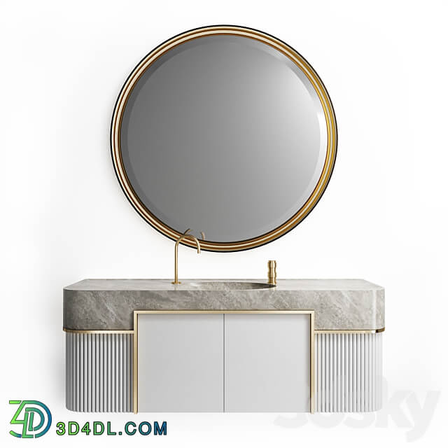 Bathroom furniture Colombo Mobili Nomad 3D Models 3DSKY