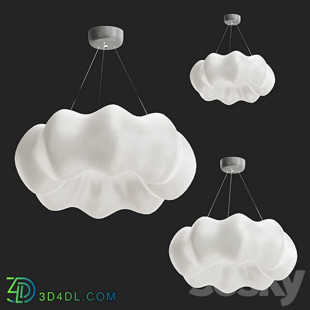 Hanging chandelier DONUT Pendant light 3D Models 3DSKY