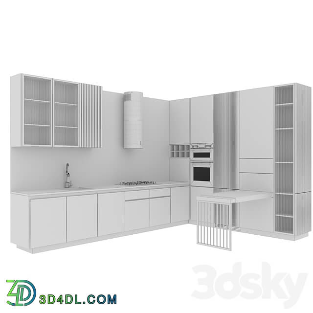 Kitchen Modern78 Kitchen 3D Models