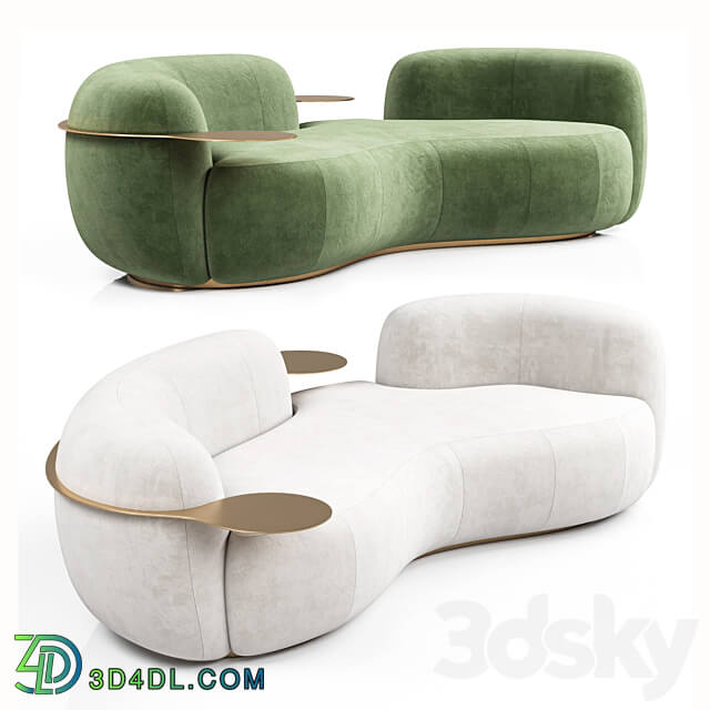 Tateyama Sofa By Secolo 3D Models