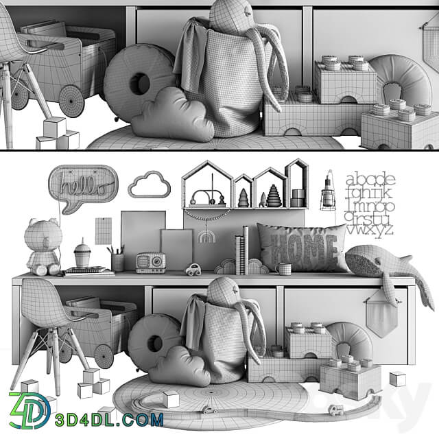 Chidren Set 3 Miscellaneous 3D Models