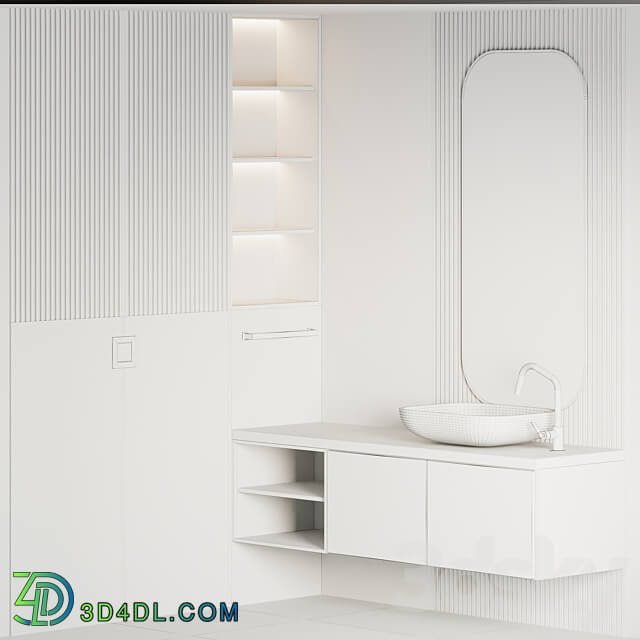 Bathroom furniture 23 3D Models