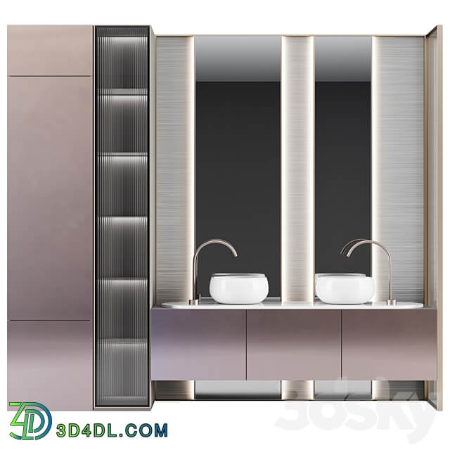 Bathroom console 16 3D Models