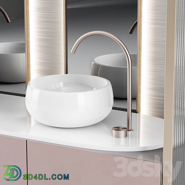 Bathroom console 16 3D Models