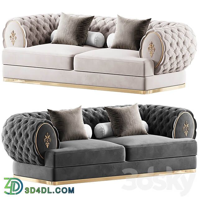 Visionnaire oberon sofa 3D Models