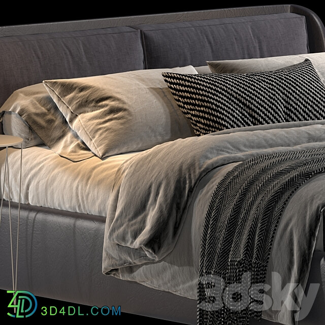 Bed Kevin Felis 1 Bed 3D Models