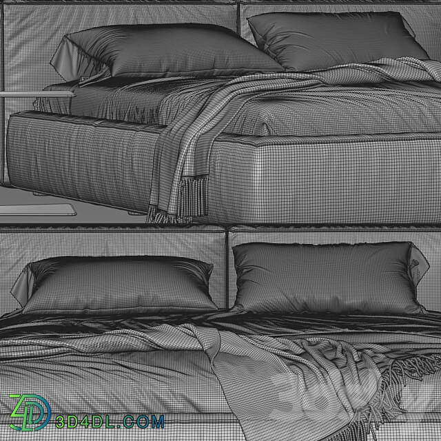 Boca navi bed Bed 3D Models