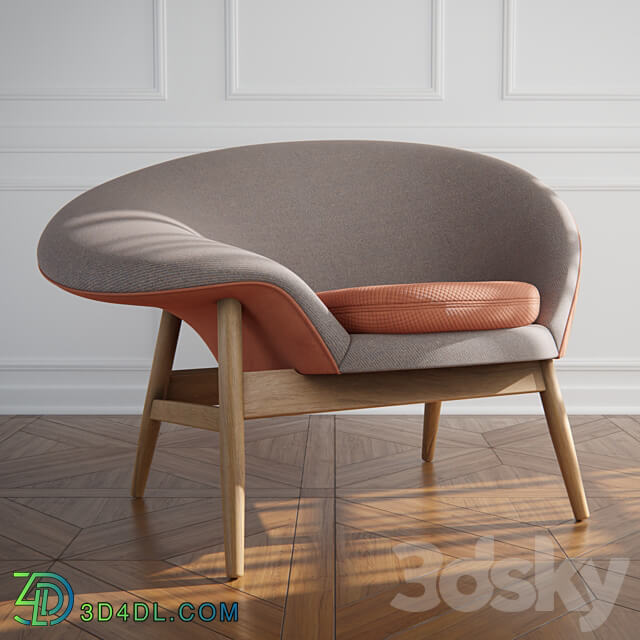 Fried Egg Lounge Chair 3D Models