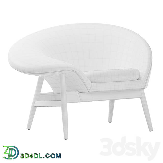 Fried Egg Lounge Chair 3D Models