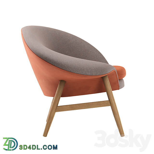 Fried Egg Lounge Chair 3D Models