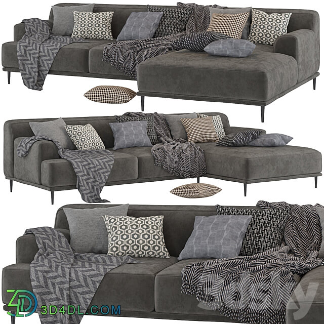 Sofa Portofino 3D Models