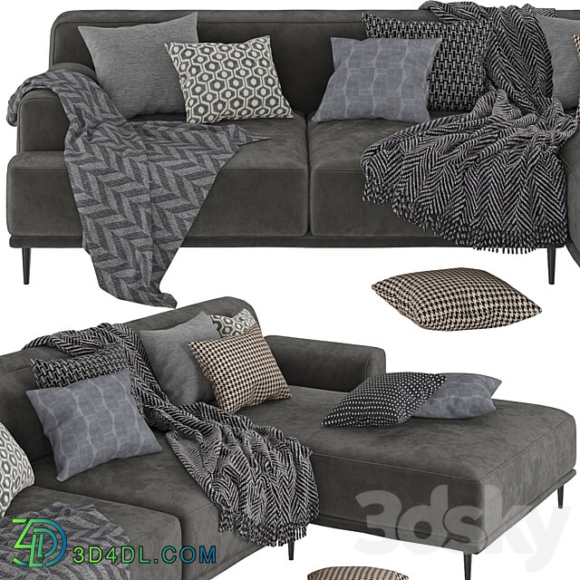 Sofa Portofino 3D Models