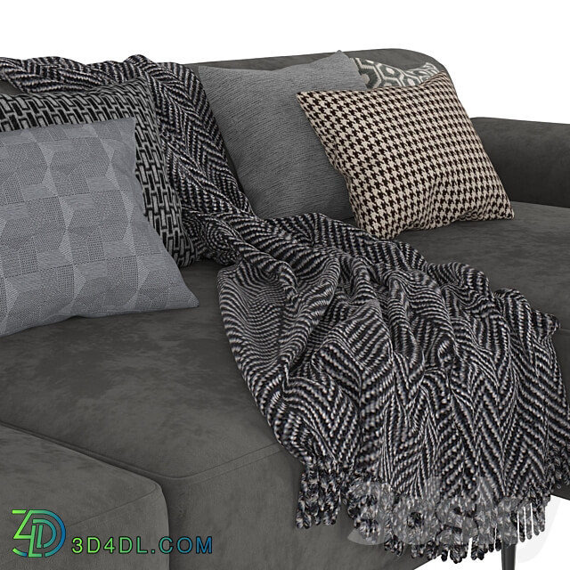 Sofa Portofino 3D Models