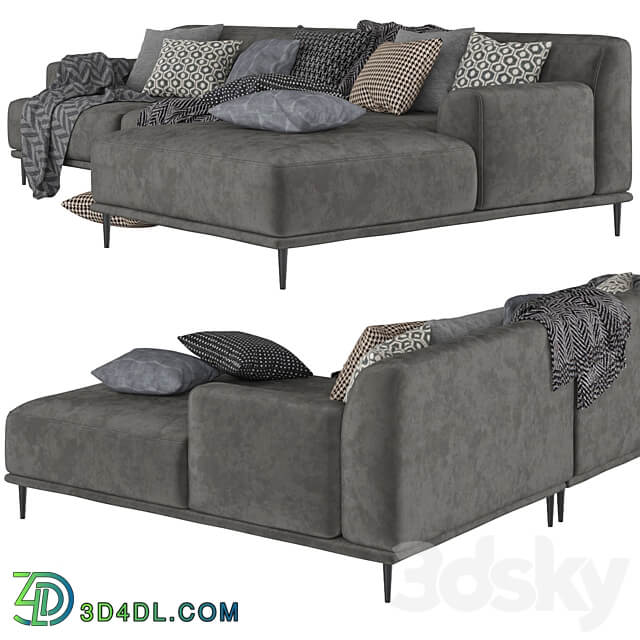 Sofa Portofino 3D Models