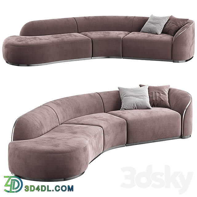 PIERRE S SECTIONAL SOFA 3D Models