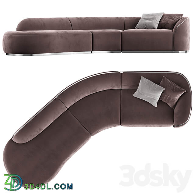 PIERRE S SECTIONAL SOFA 3D Models