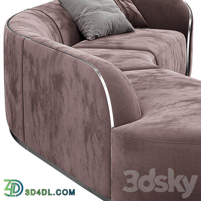 PIERRE S SECTIONAL SOFA 3D Models