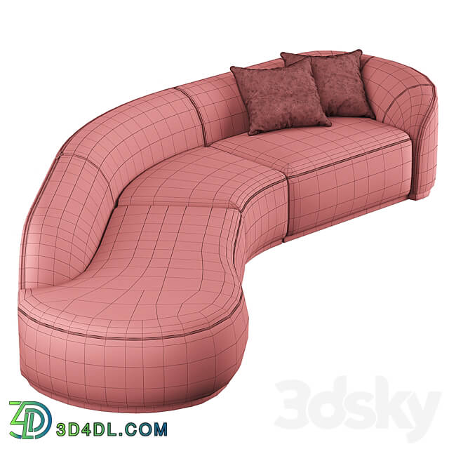 PIERRE S SECTIONAL SOFA 3D Models