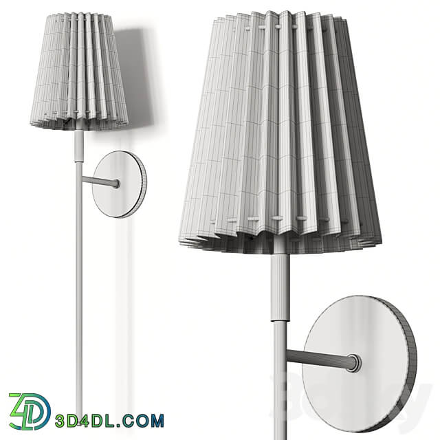 Mitzi Demi Long Stem Wall Sconce 3D Models