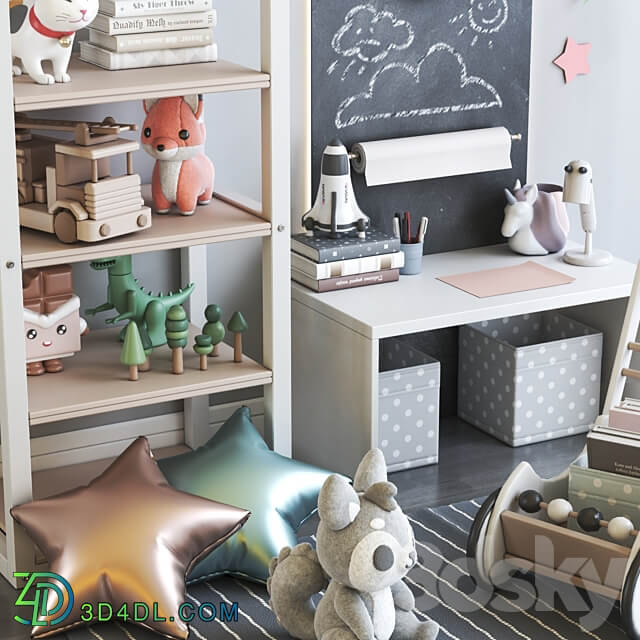 Toys for the nursery Miscellaneous 3D Models