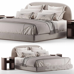 Flou Taormina Bed 3D Models 